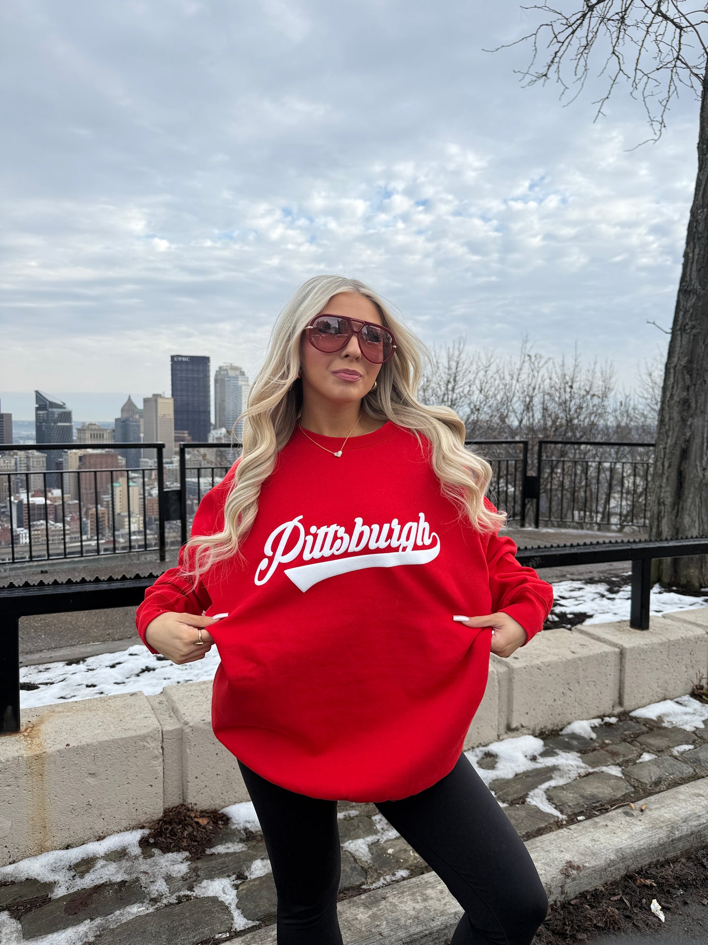 Red Pittsburgh Varsity Crew