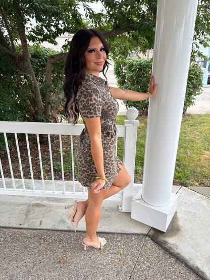 Lucky Leopard Dress