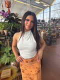 Cool Cowl Tank in White