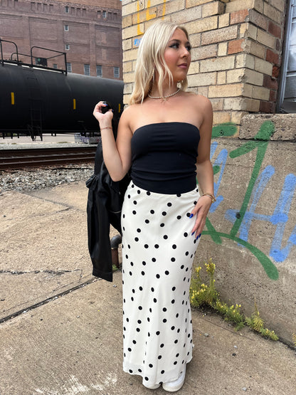 Low Lover Polka Dot Skirt