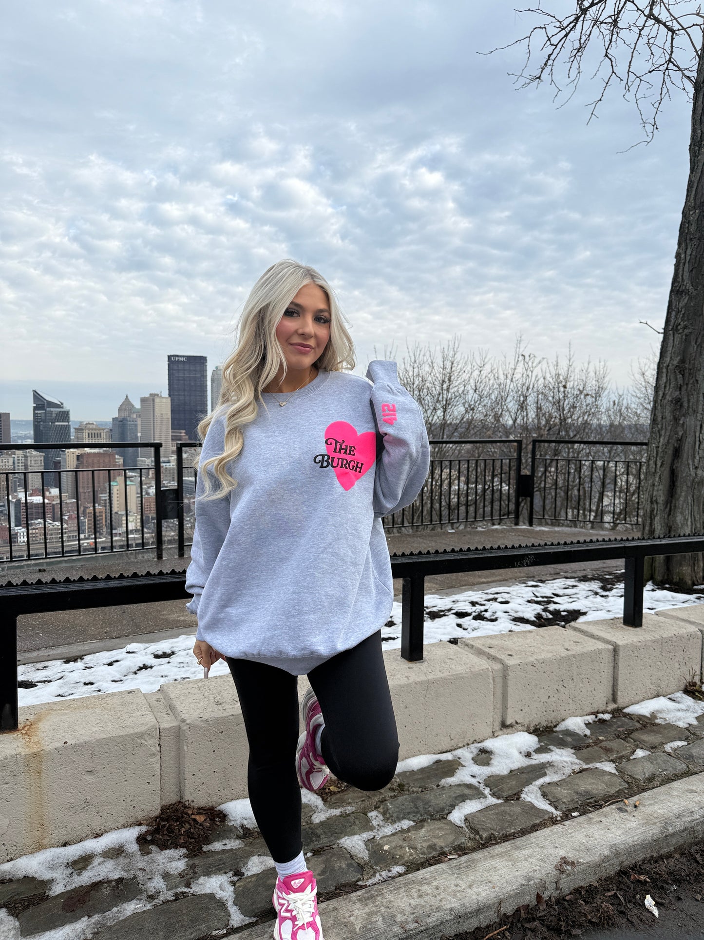 The Burgh Heart Crewneck