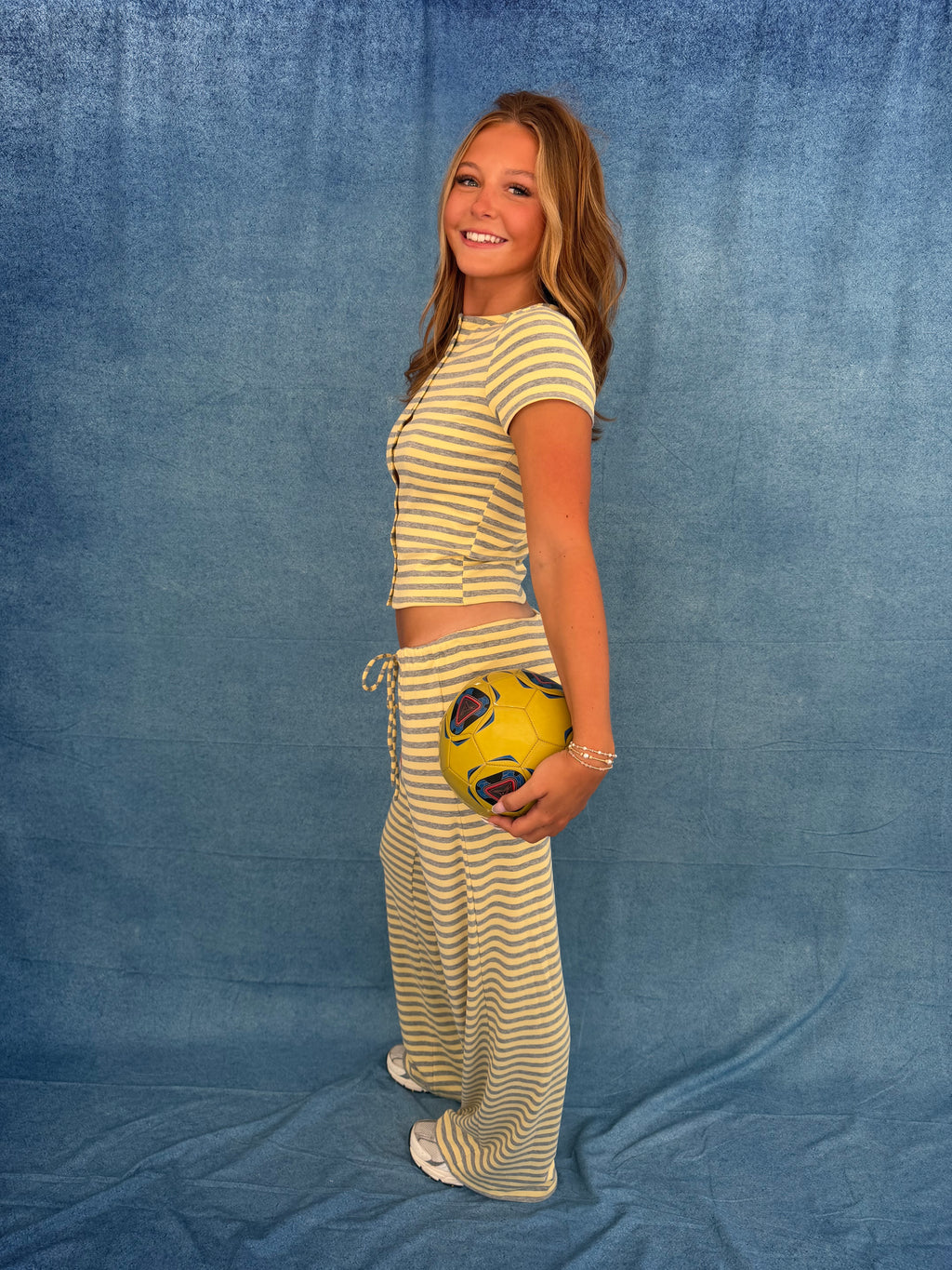 Butter Pecan Striped Top (set sold separately)