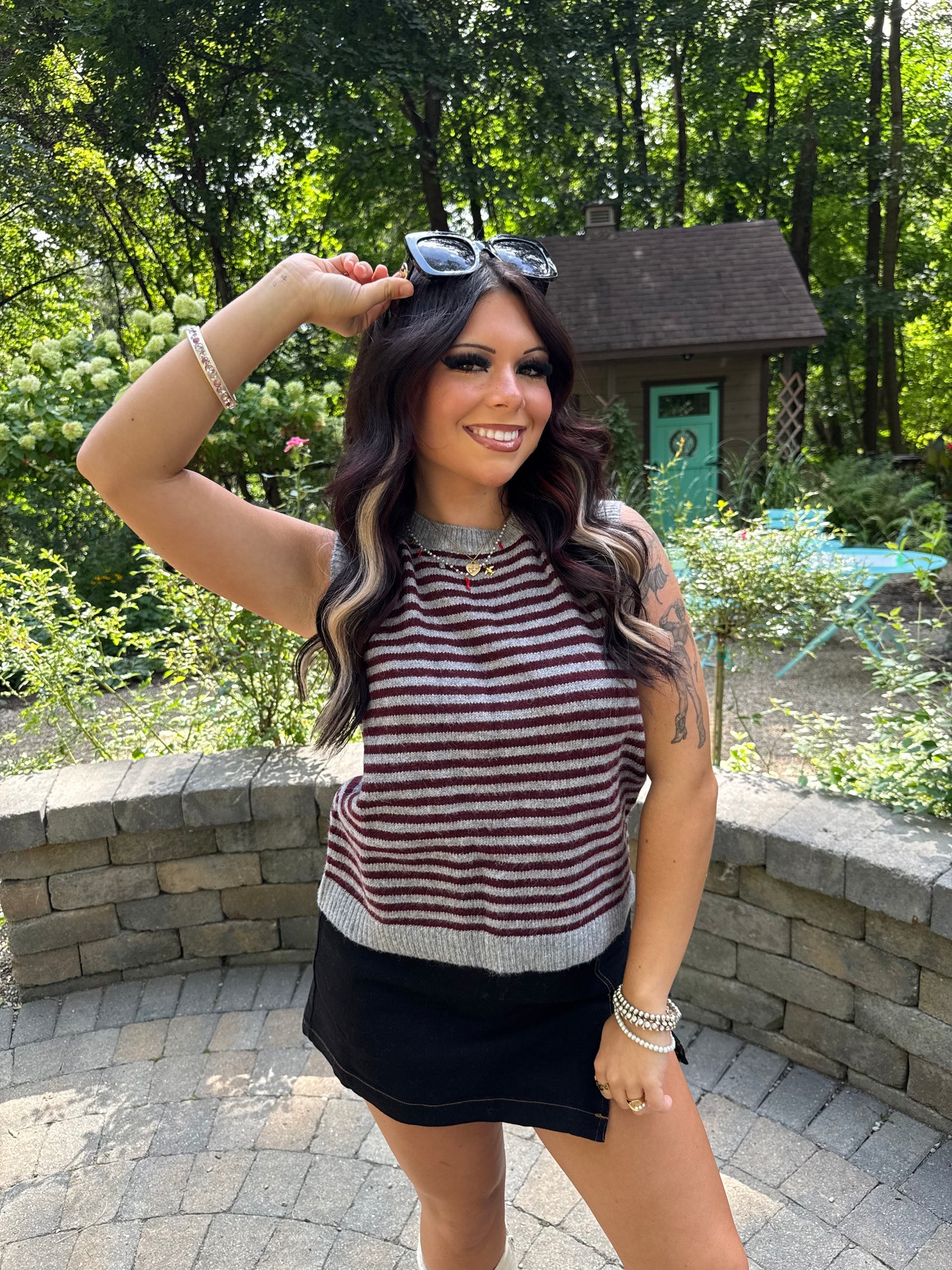 Burg Babe Sweater Vest