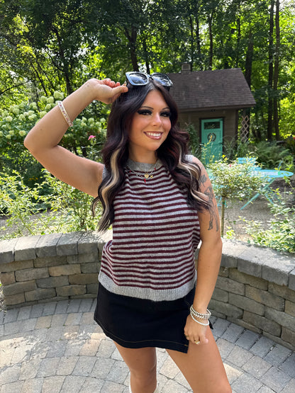 Burg Babe Sweater Vest