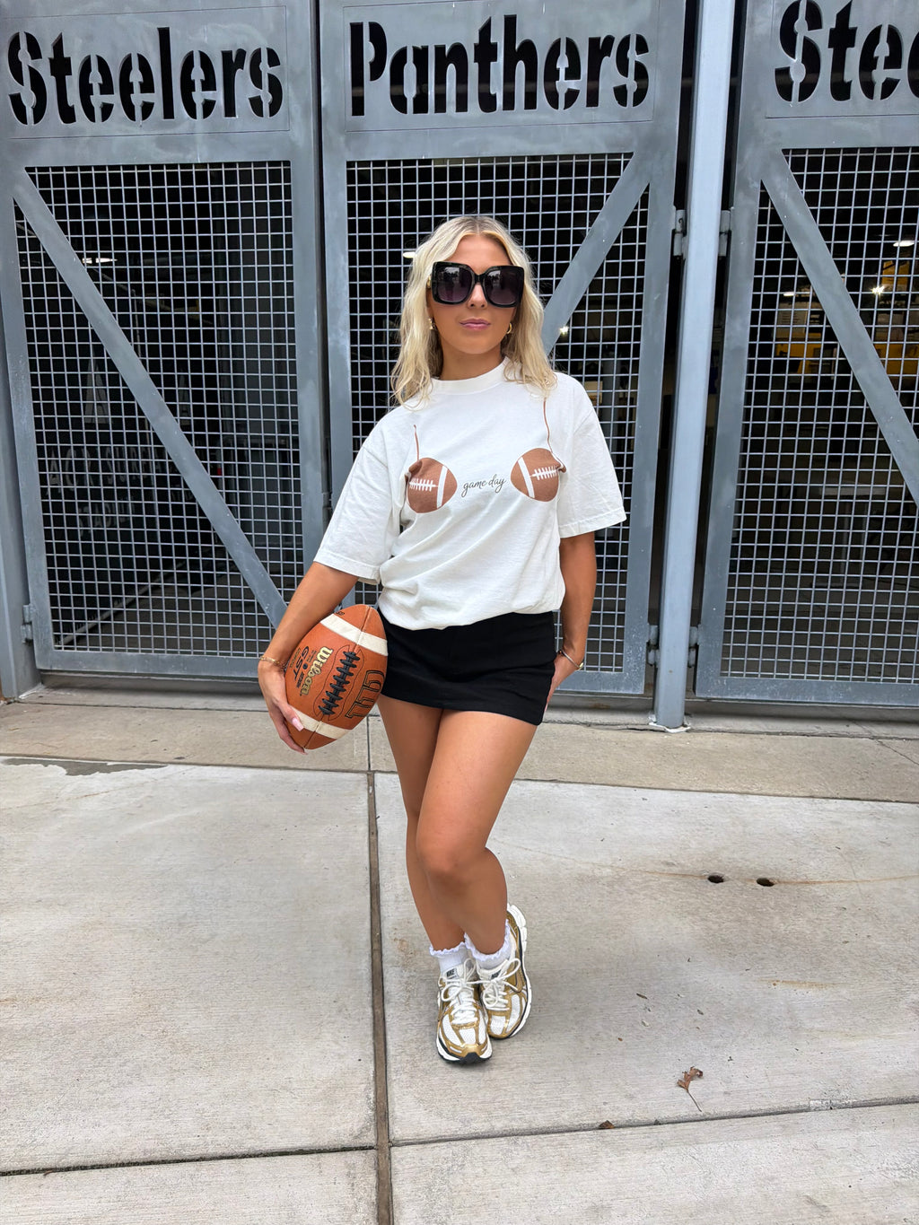 Football Bra Tee