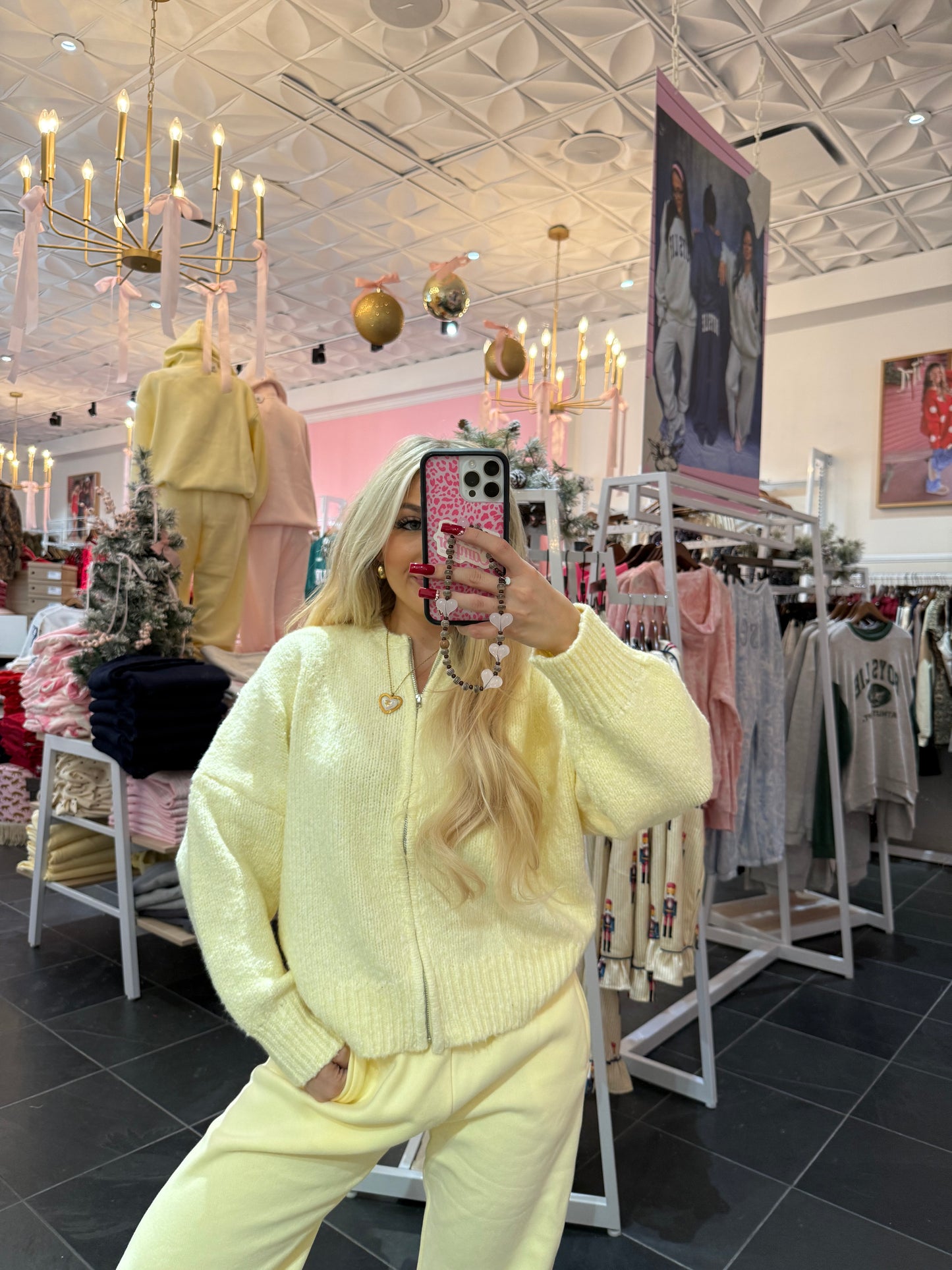 Buttered Vanilla Zip Up