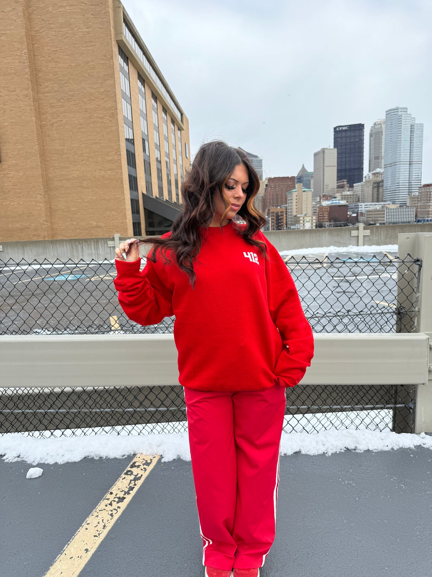 412, W/ Love PGH in Red