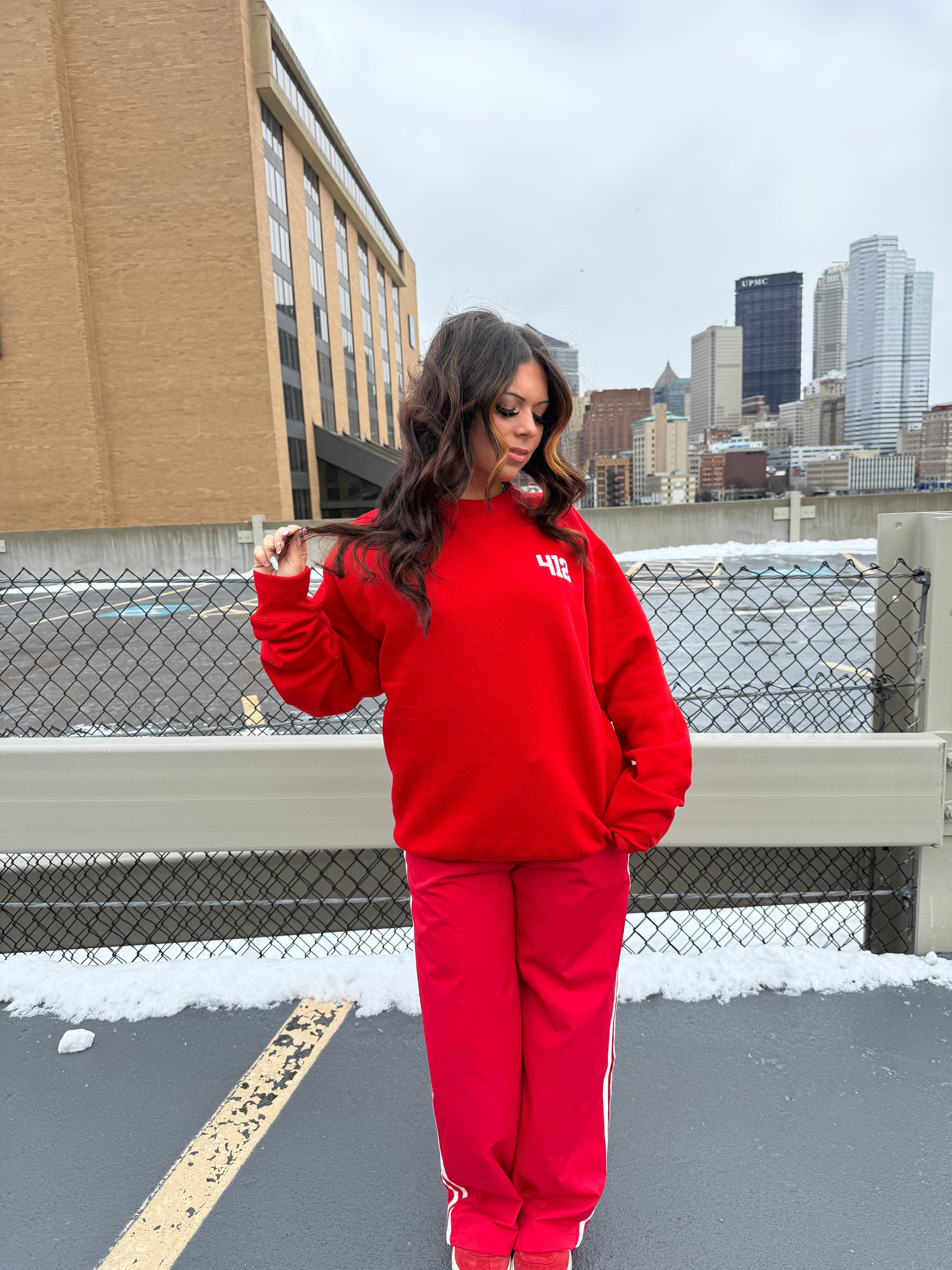 412, W/ Love PGH in Red