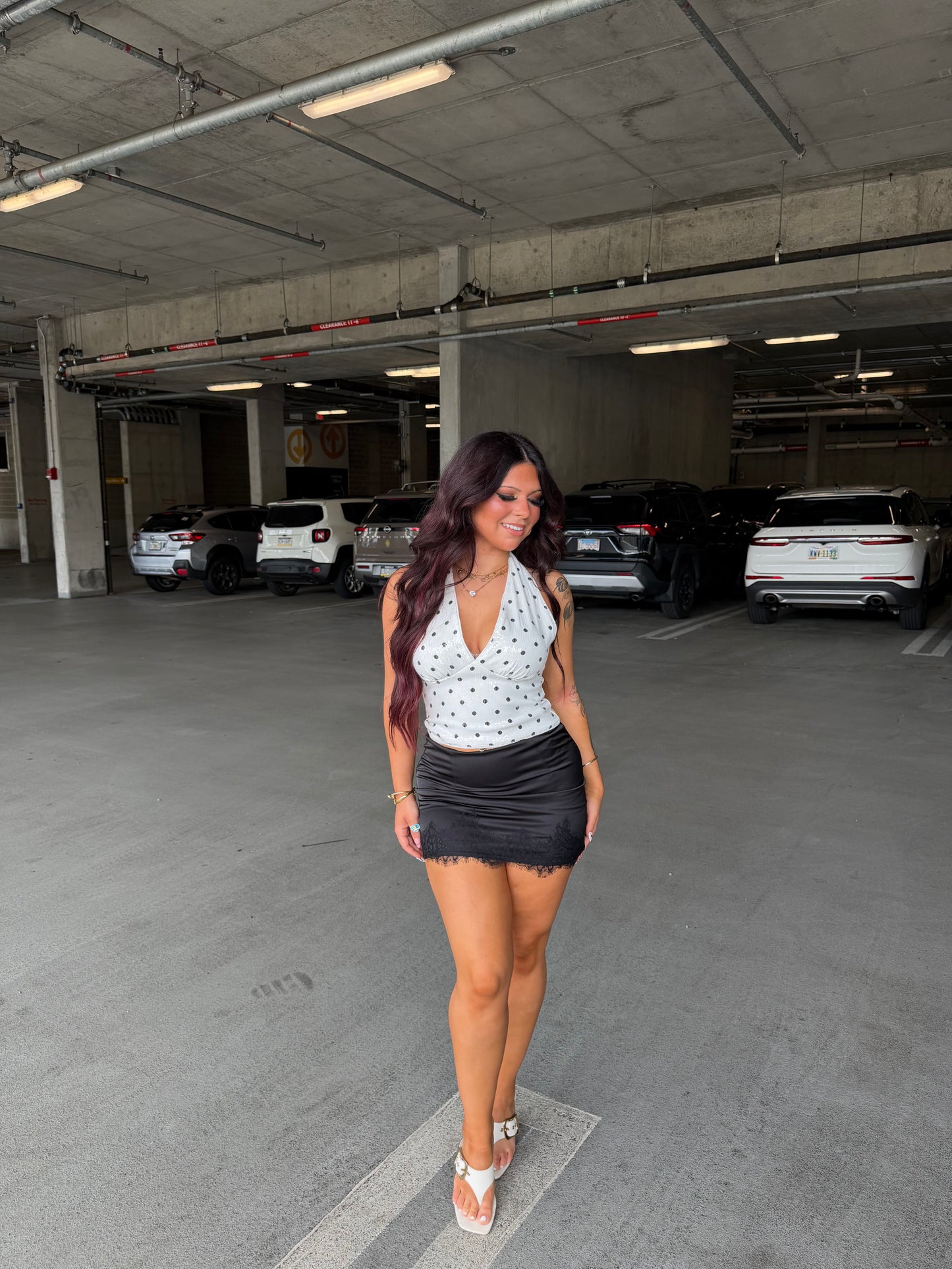 Pop Gal Sequin Halter