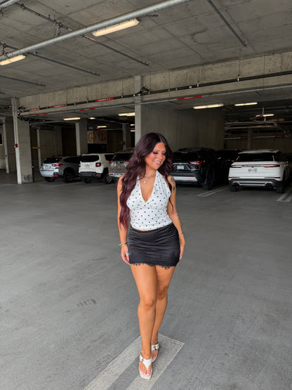 Pop Gal Sequin Halter