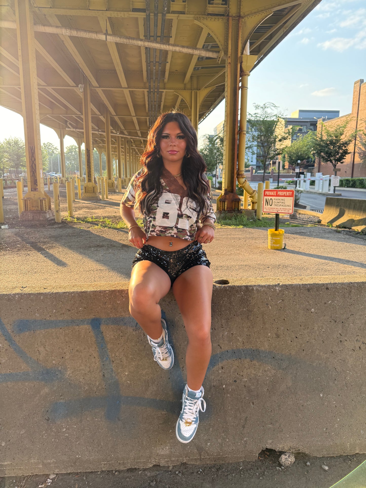 Revolving Door Mini Shorts