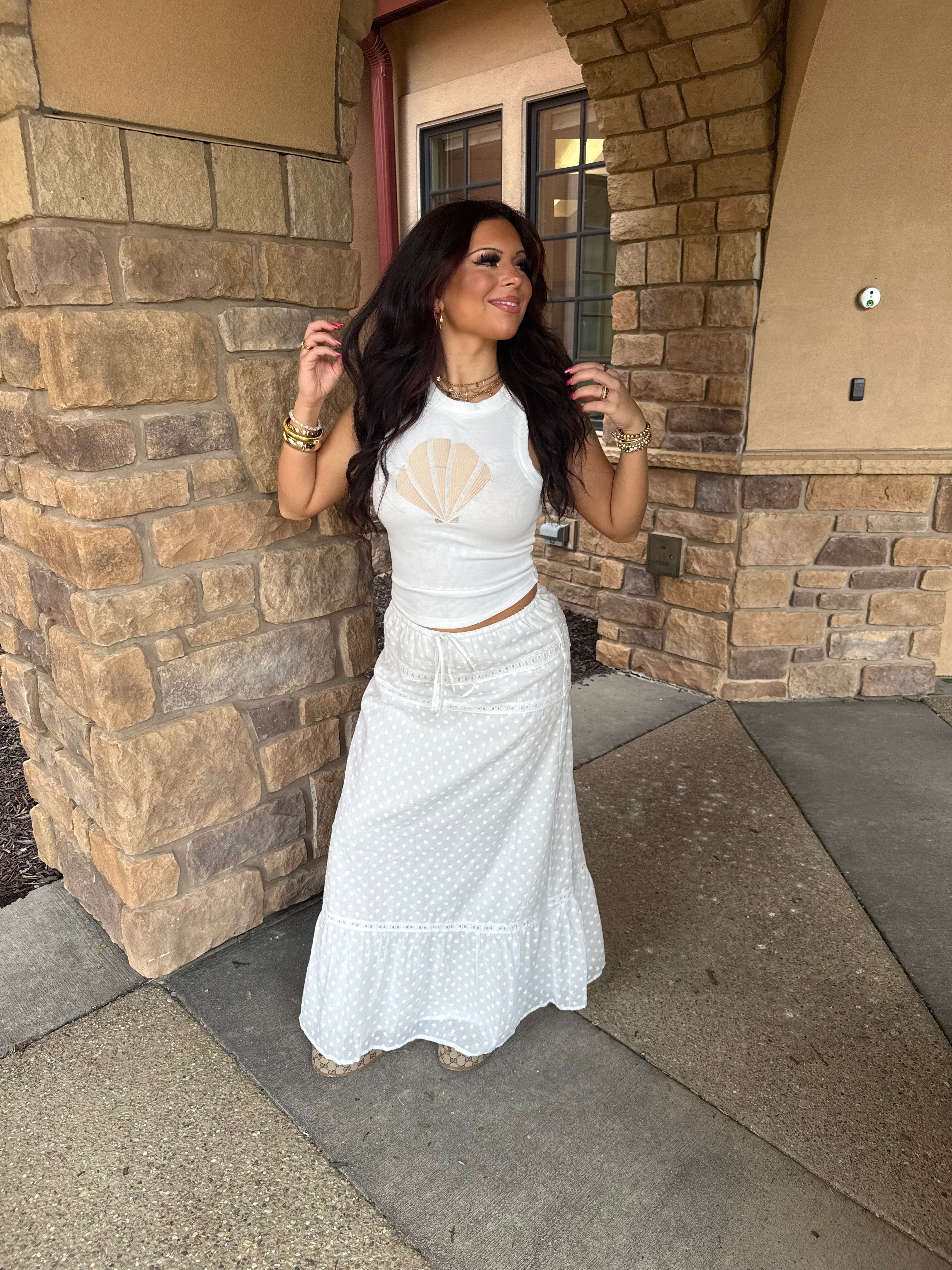 Coastal Cutie Maxi Skirt