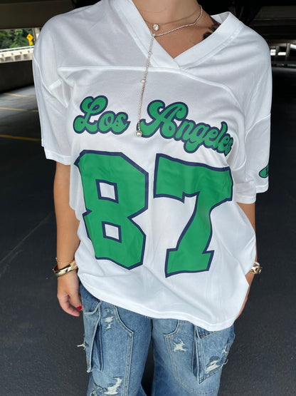 Los Angeles Number Tee