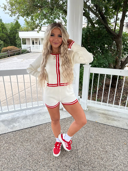 Cooler Codes Set (SWEATER) in White