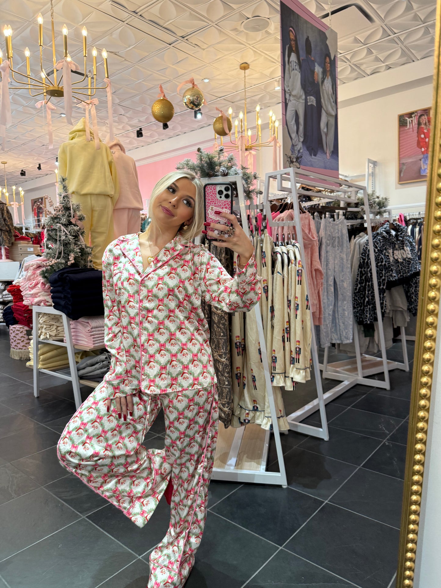 Lots Of Santa Jammies (SOLD TOGETHER)