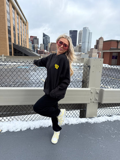 412, W/ Love PGH in Black/Yellow