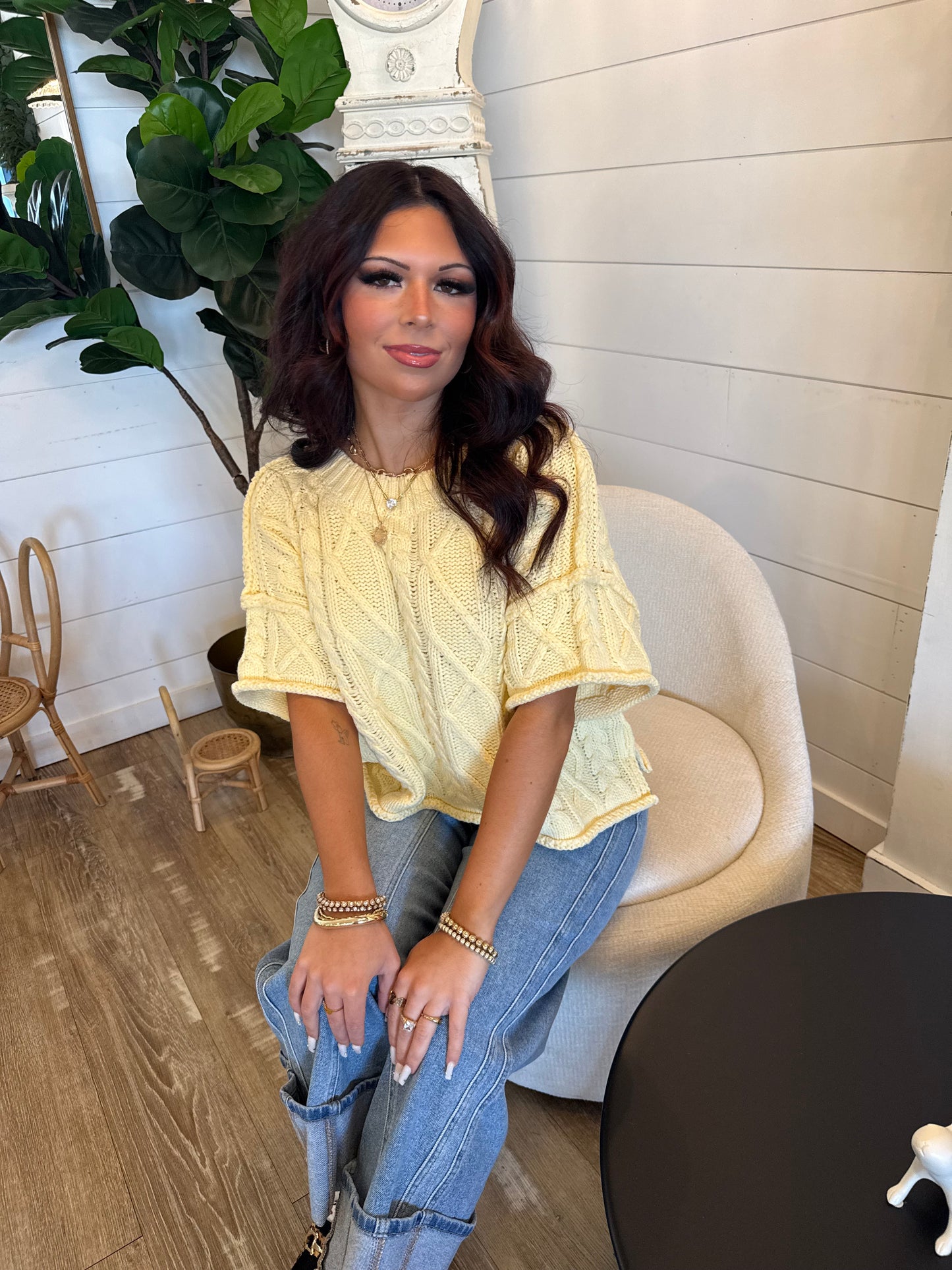 Lemon Sugar S/S Sweater