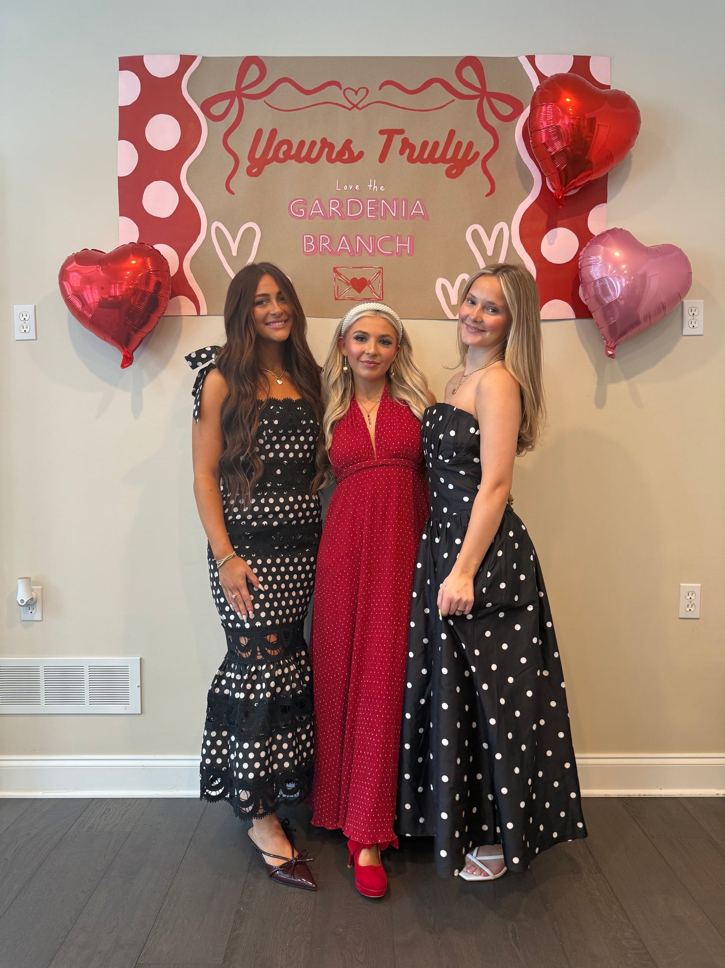 Ribboned Romance Polka Dress