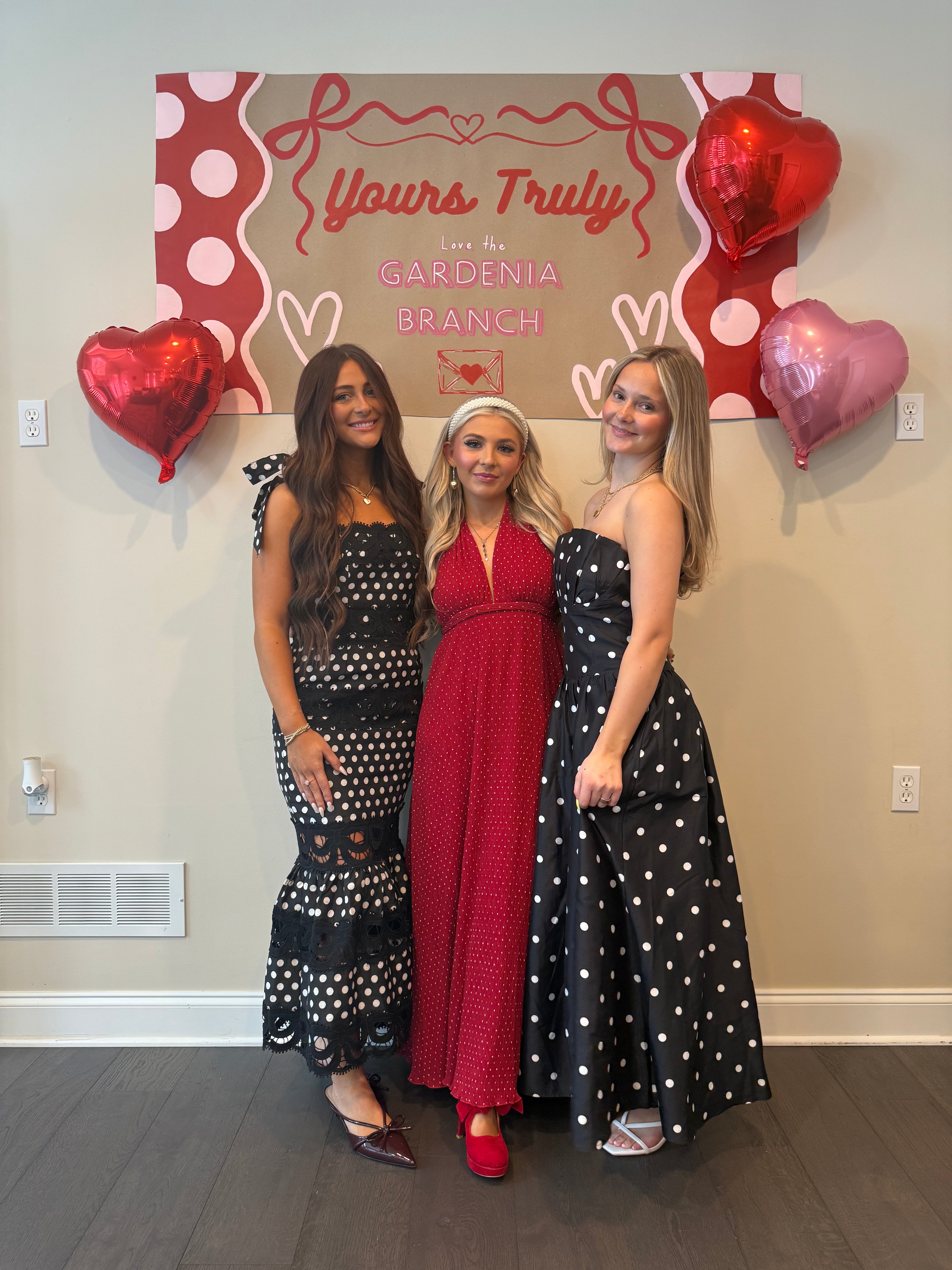 Ribboned Romance Polka Dress