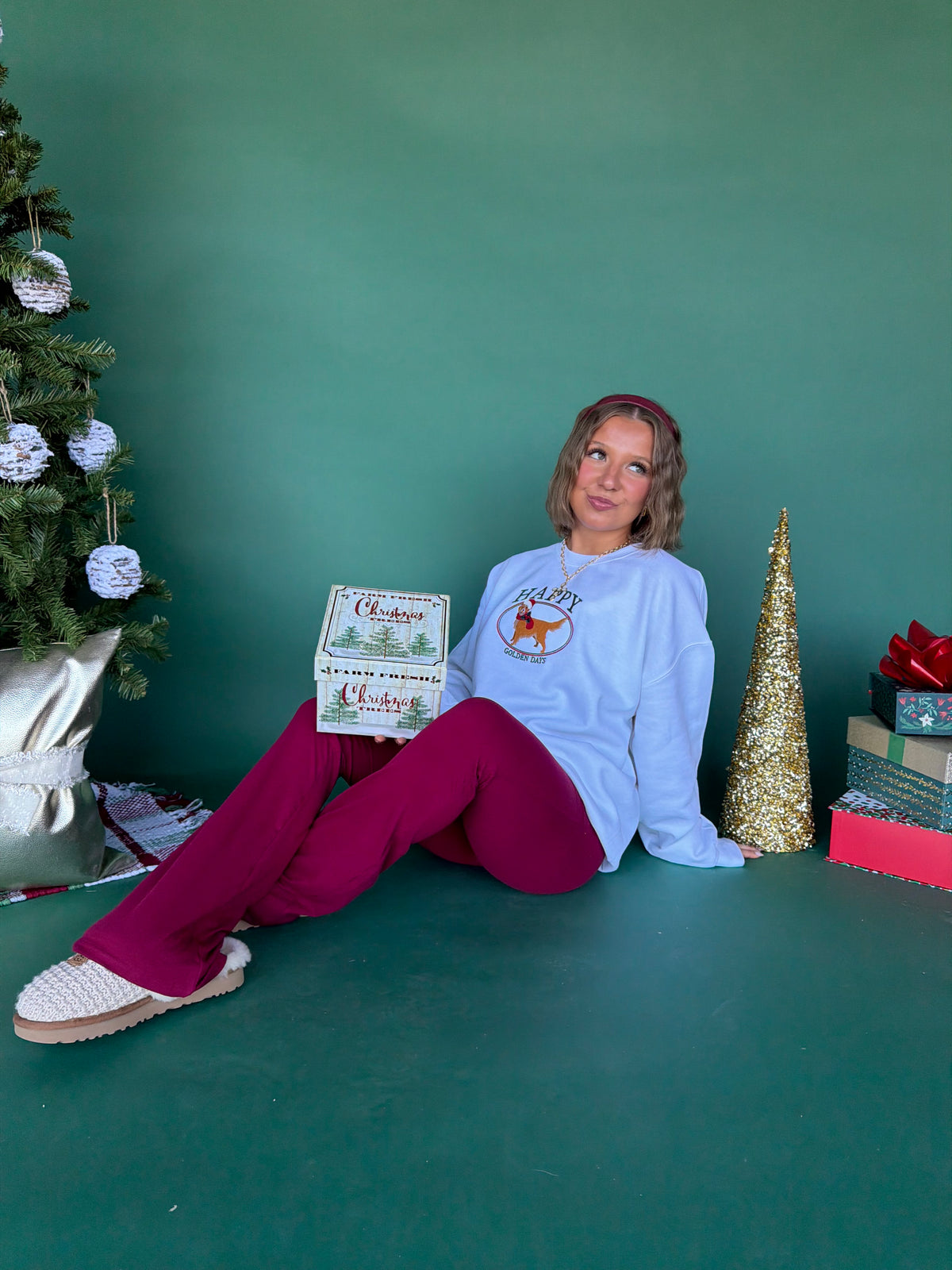 Happy Golden Days Crewneck FINAL SALE