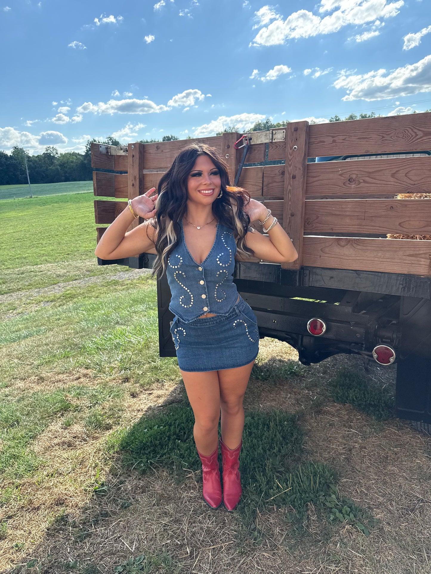 Western & Wild Set (SKIRT)