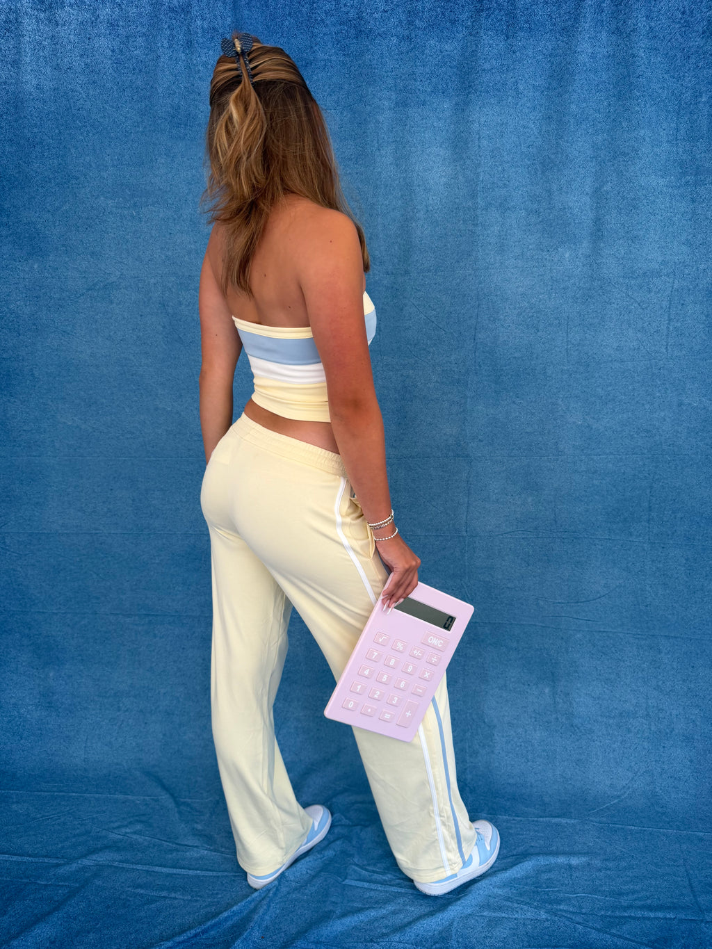 Be Competitive Set in Butter PANT ONLY