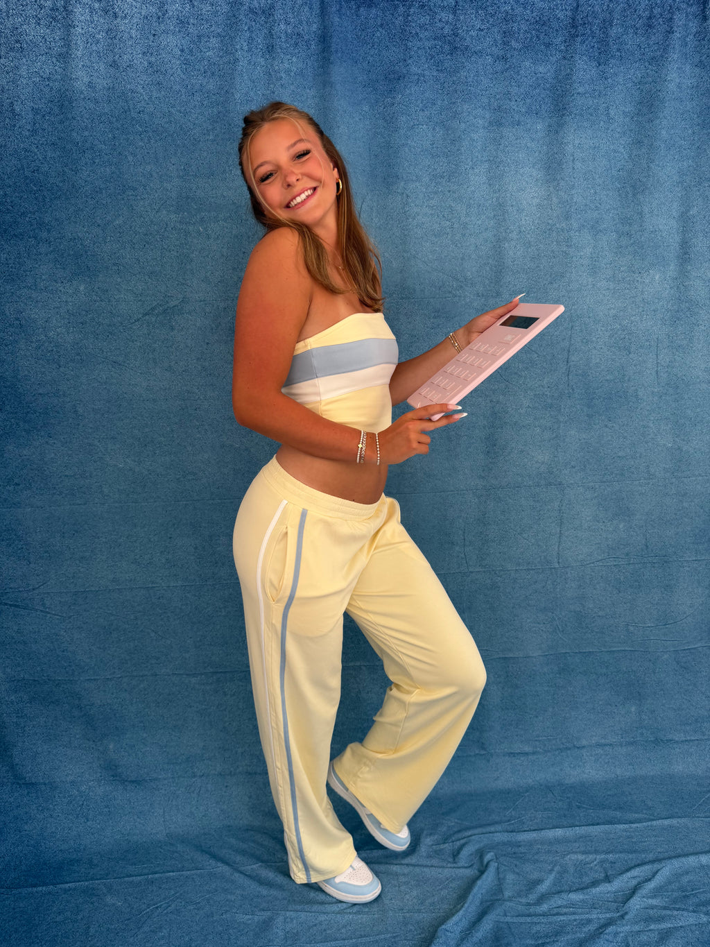Be Competitive Set in Butter PANT ONLY
