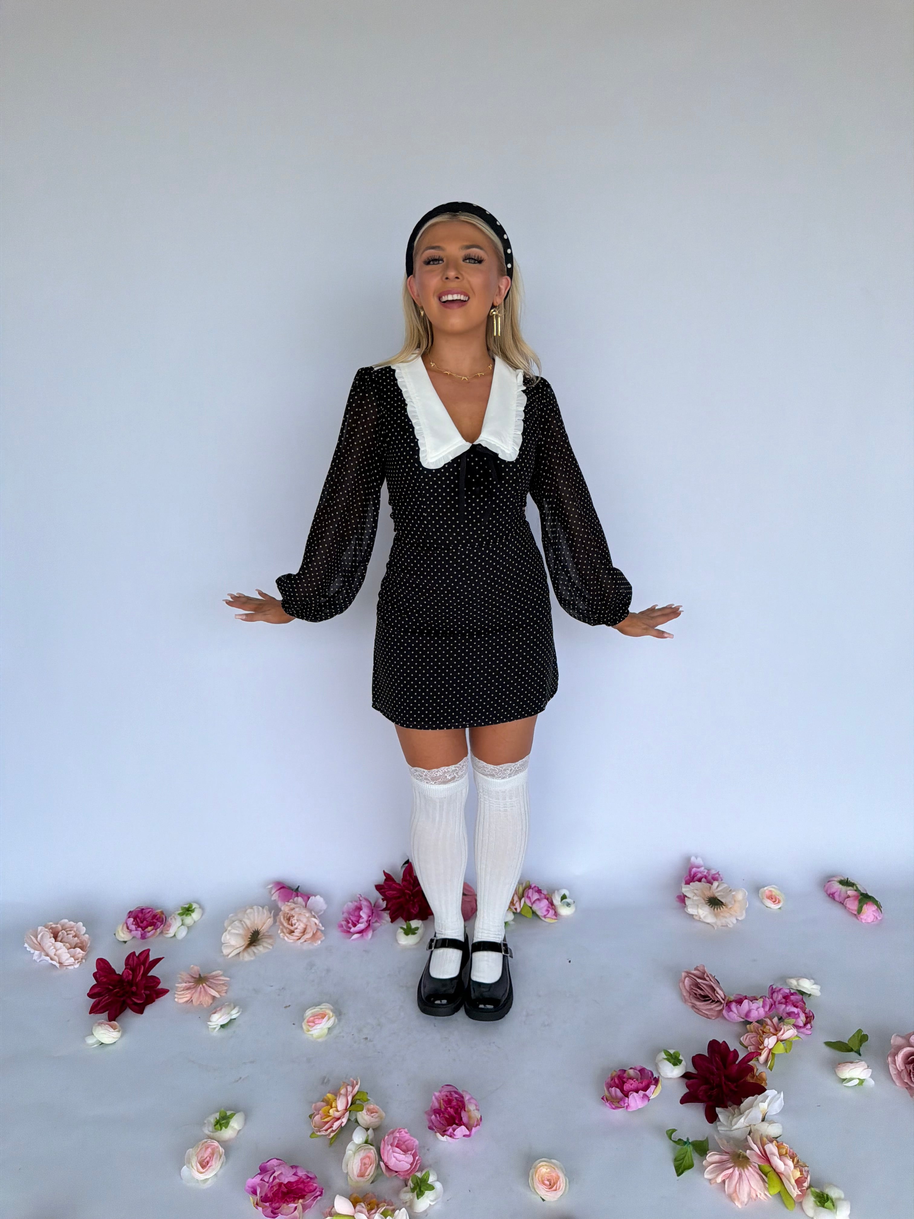 Cigarette Smoke Mini Dress FINAL SALE