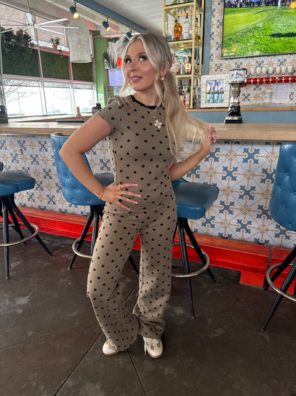 Hazel Eyes Polka Set (TOP)