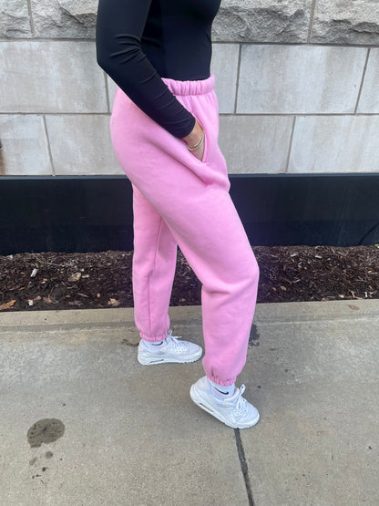 So Fetch Sweatpants in Pink