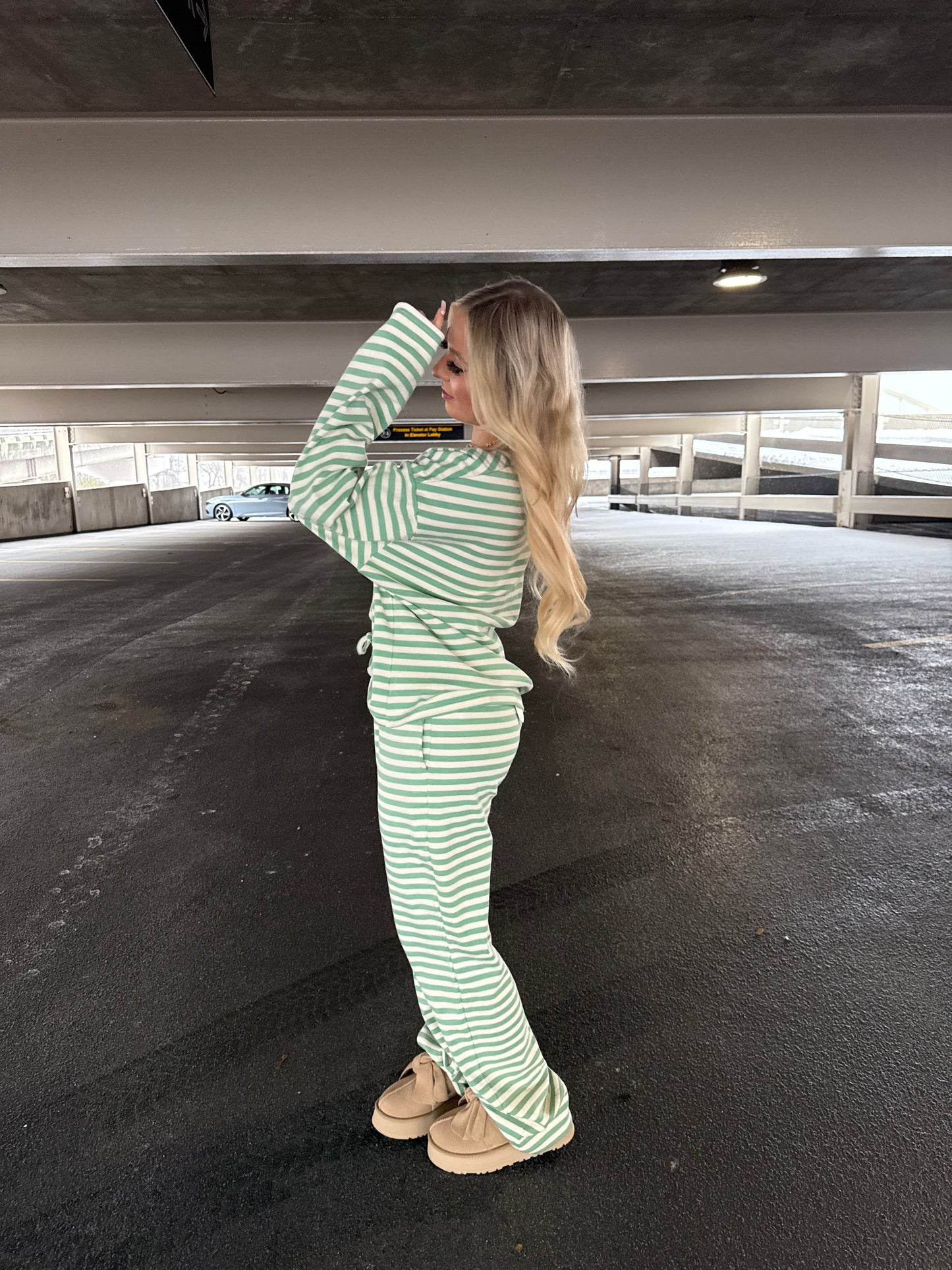 Lucky Girl Stripe Set (PANT)