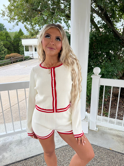 Cooler Codes Set (SWEATER) in White