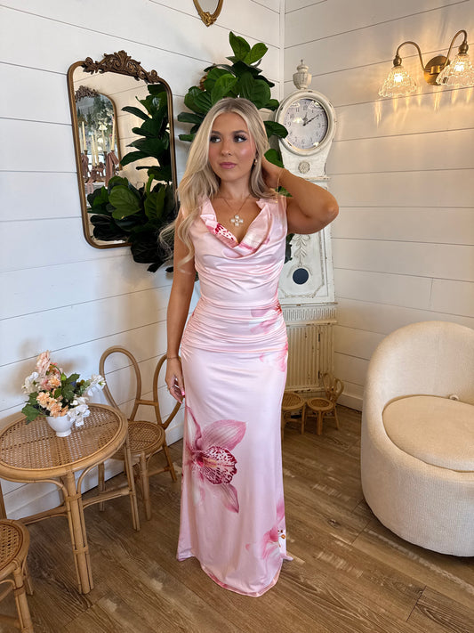 Pink Skies Maxi Dress