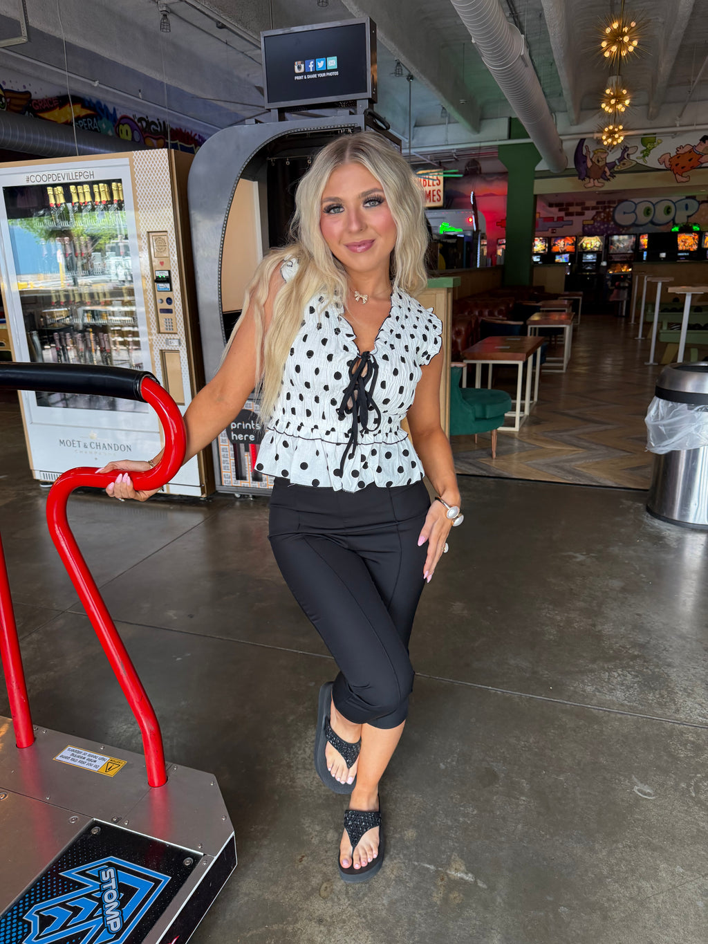 Lucia Polka Top