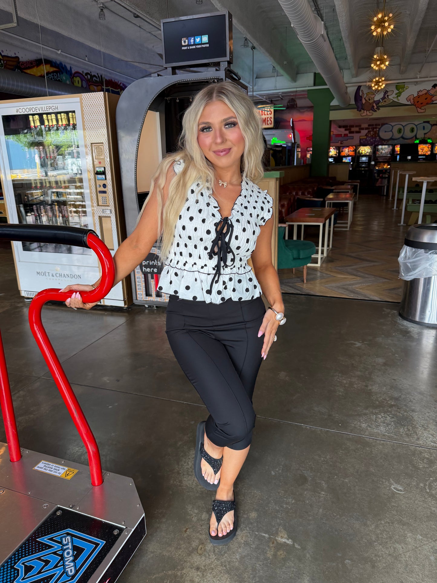 Lucia Polka Top