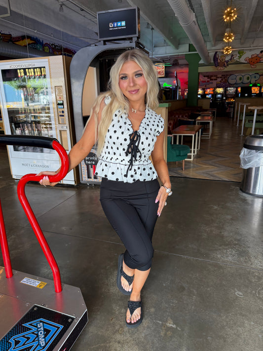 Lucia Polka Top