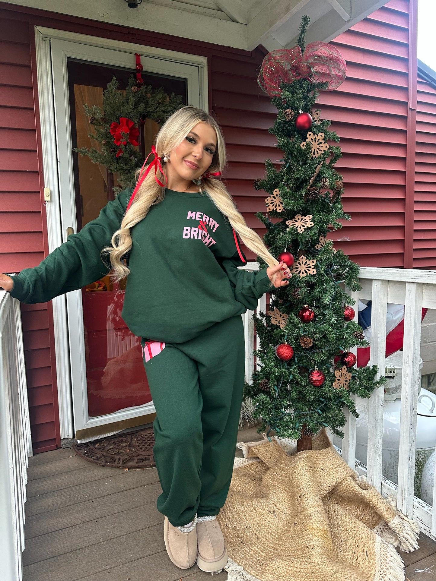 Merry & Bright Sweatset (CREW ONLY)