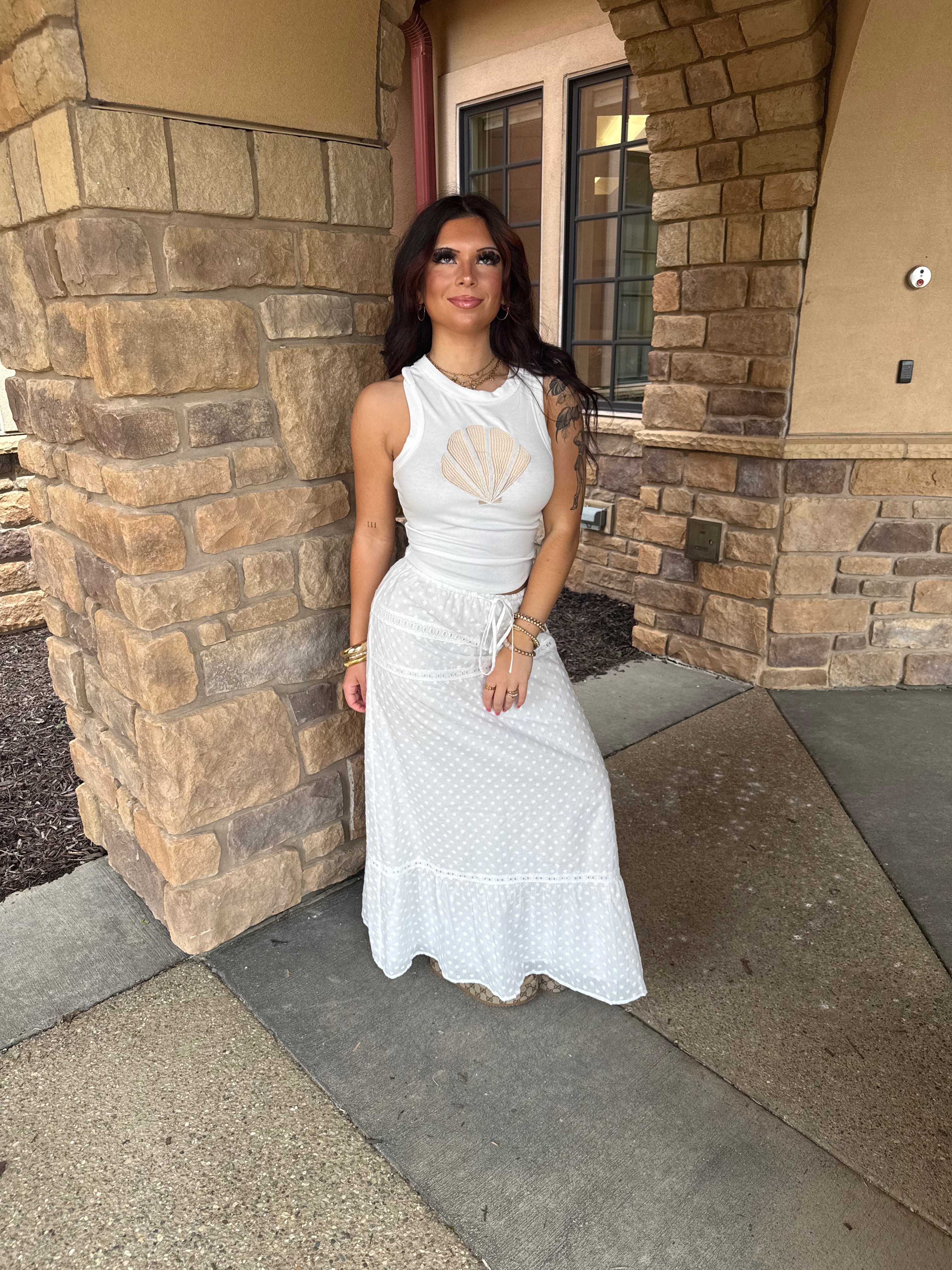 Coastal Cutie Maxi Skirt