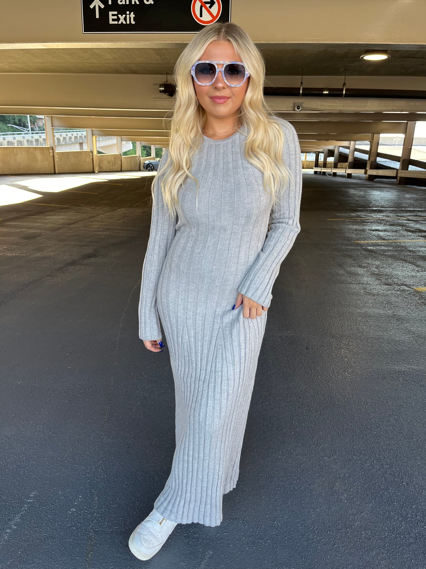 Dove Sweater Maxi Dress