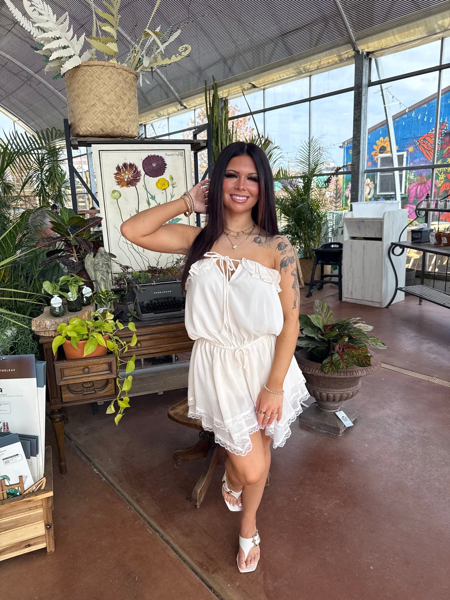 Cove Core Cream Romper