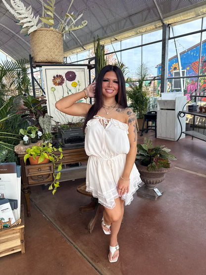 Cove Core Cream Romper