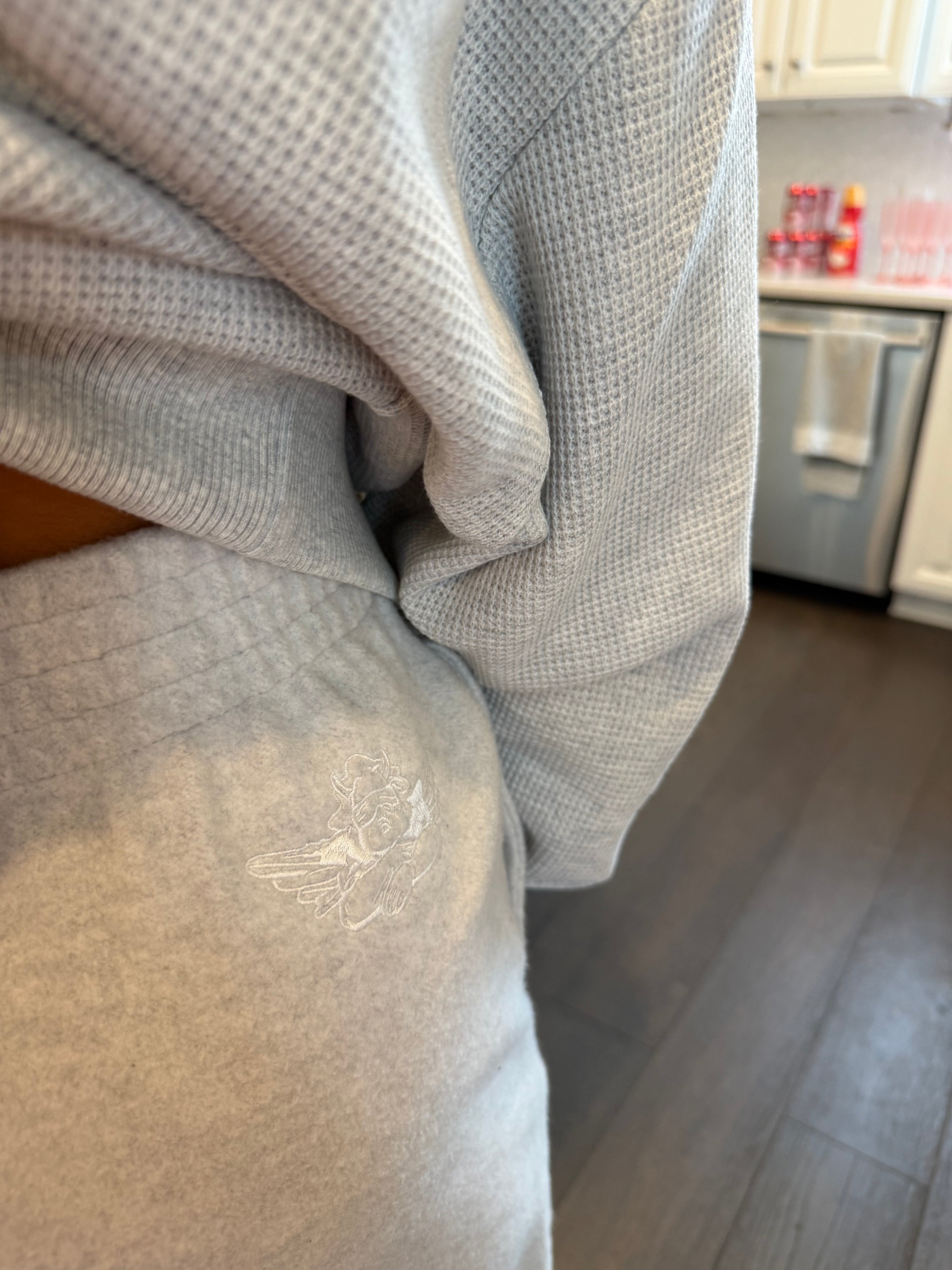 Boys Lie Grey Bow Pant