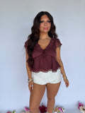 Berry Bliss Baby Doll Top