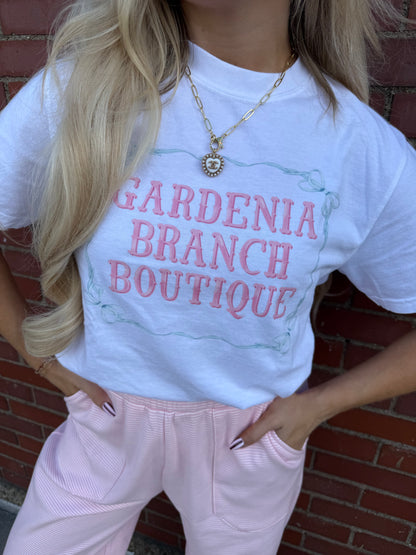 Gardenia Branch Coquette Core Tee