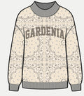 GARDENIA Bandana Mockneck