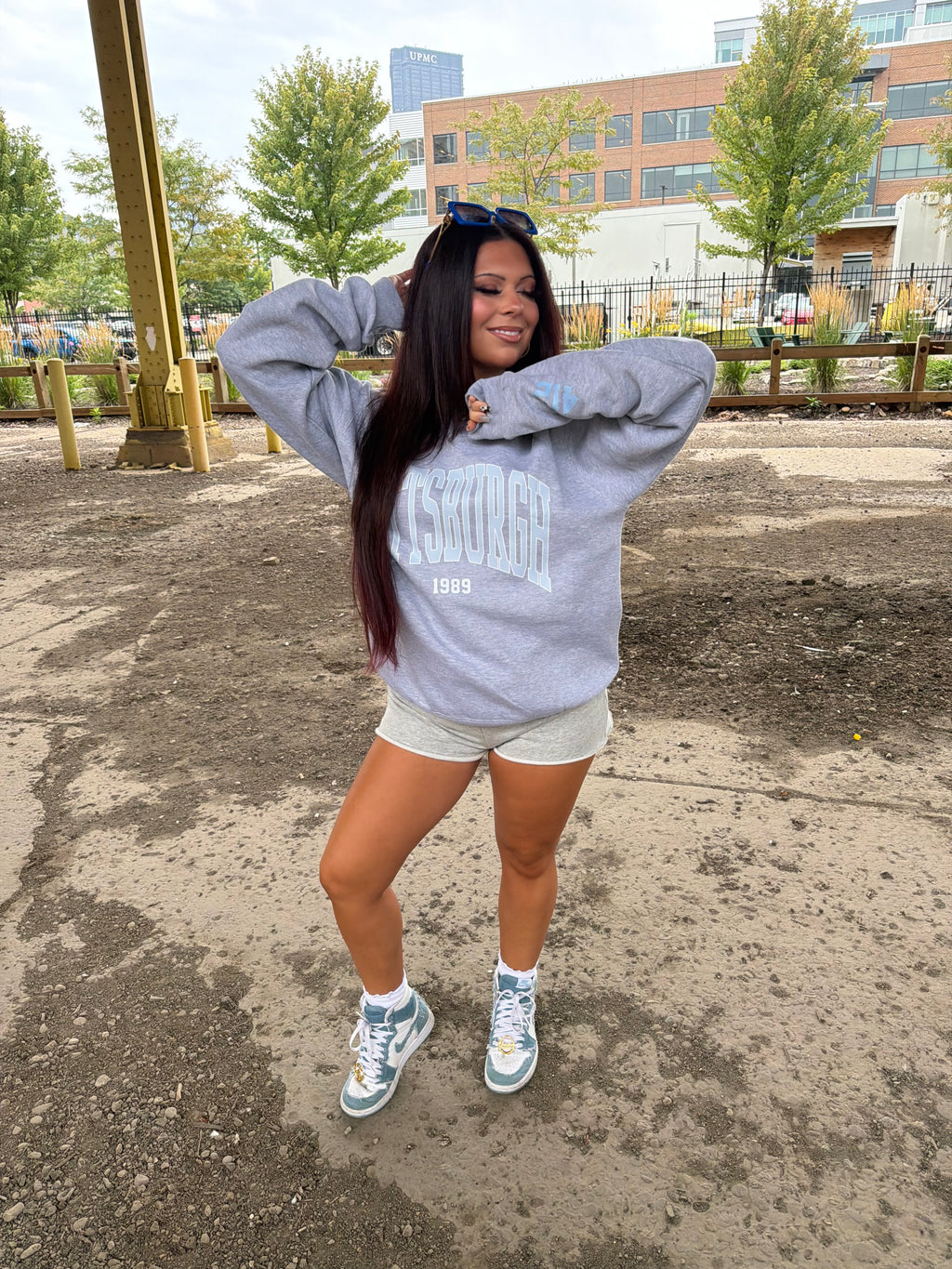 Pittsburgh 412 Crew Blue/Grey