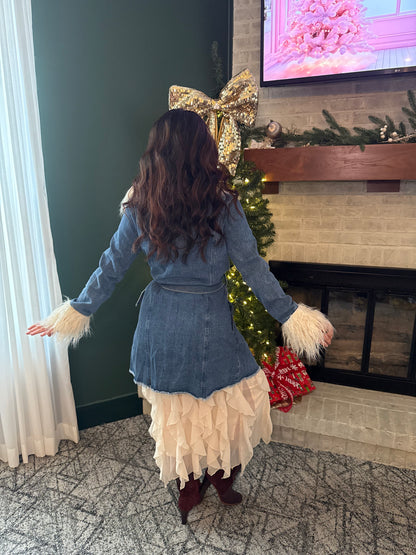 Natural Notes Maxi Skirt