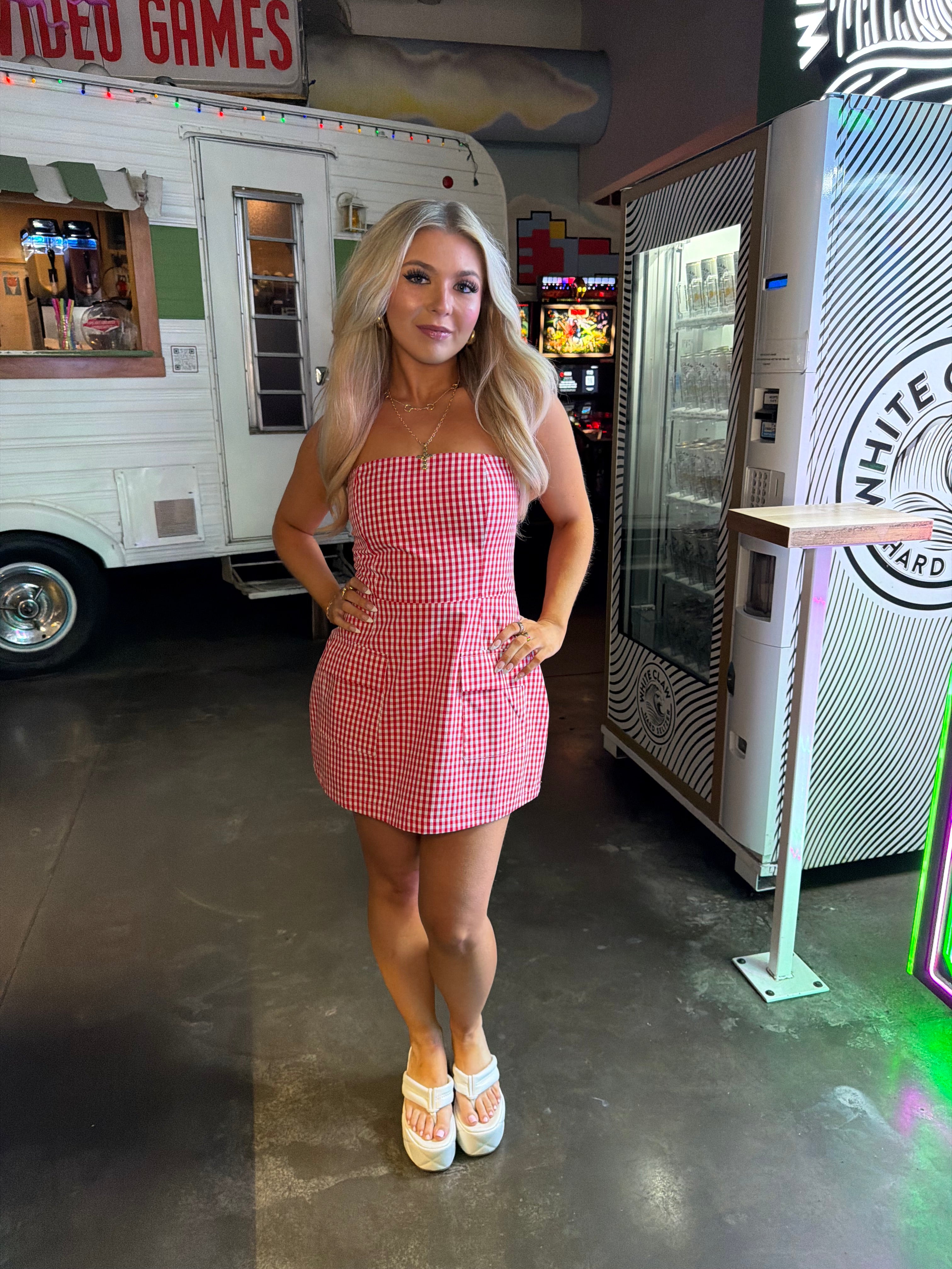 Polly Picnic Cargo Dress
