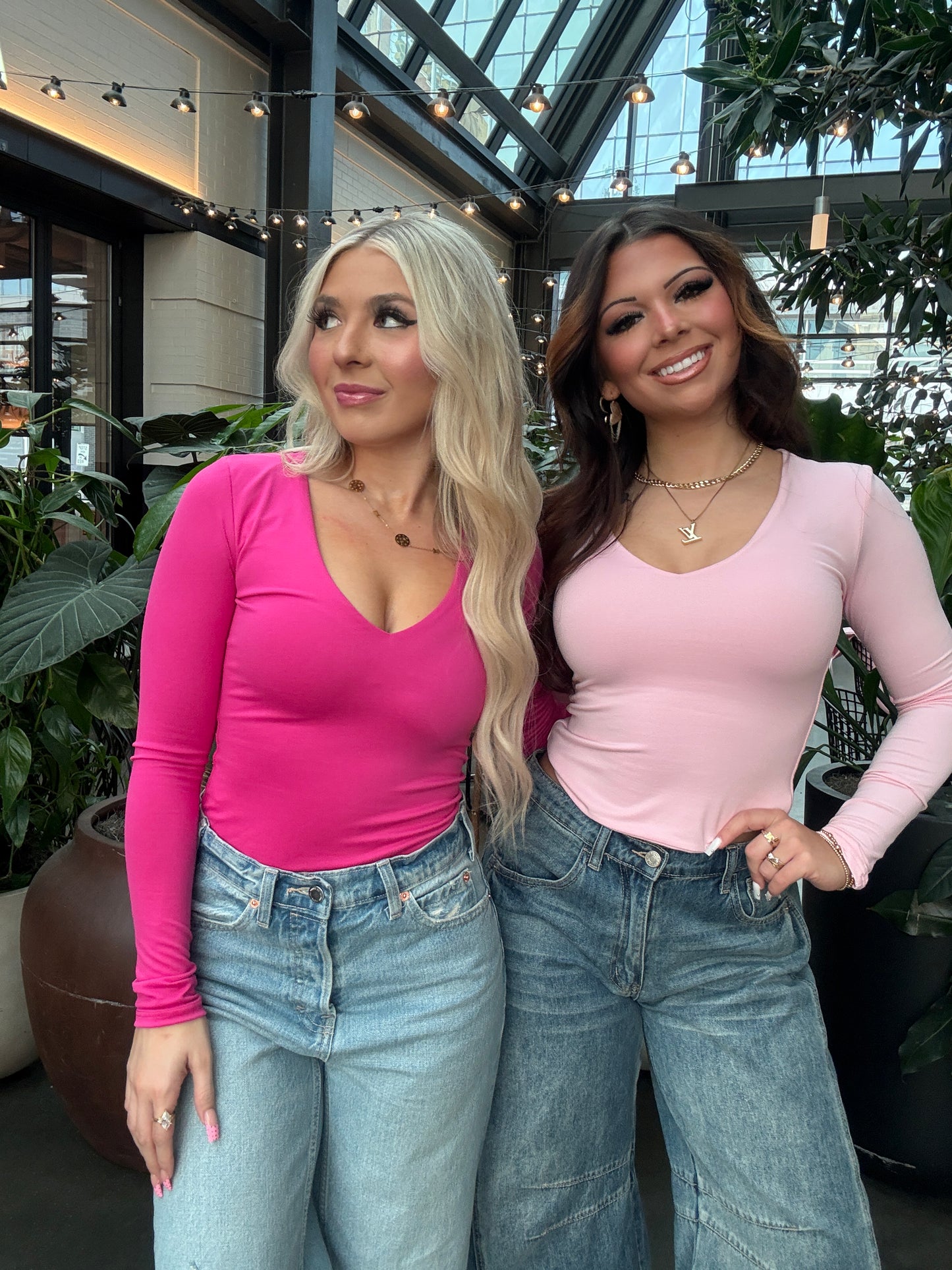 Dumb Love L/S In Fuchsia