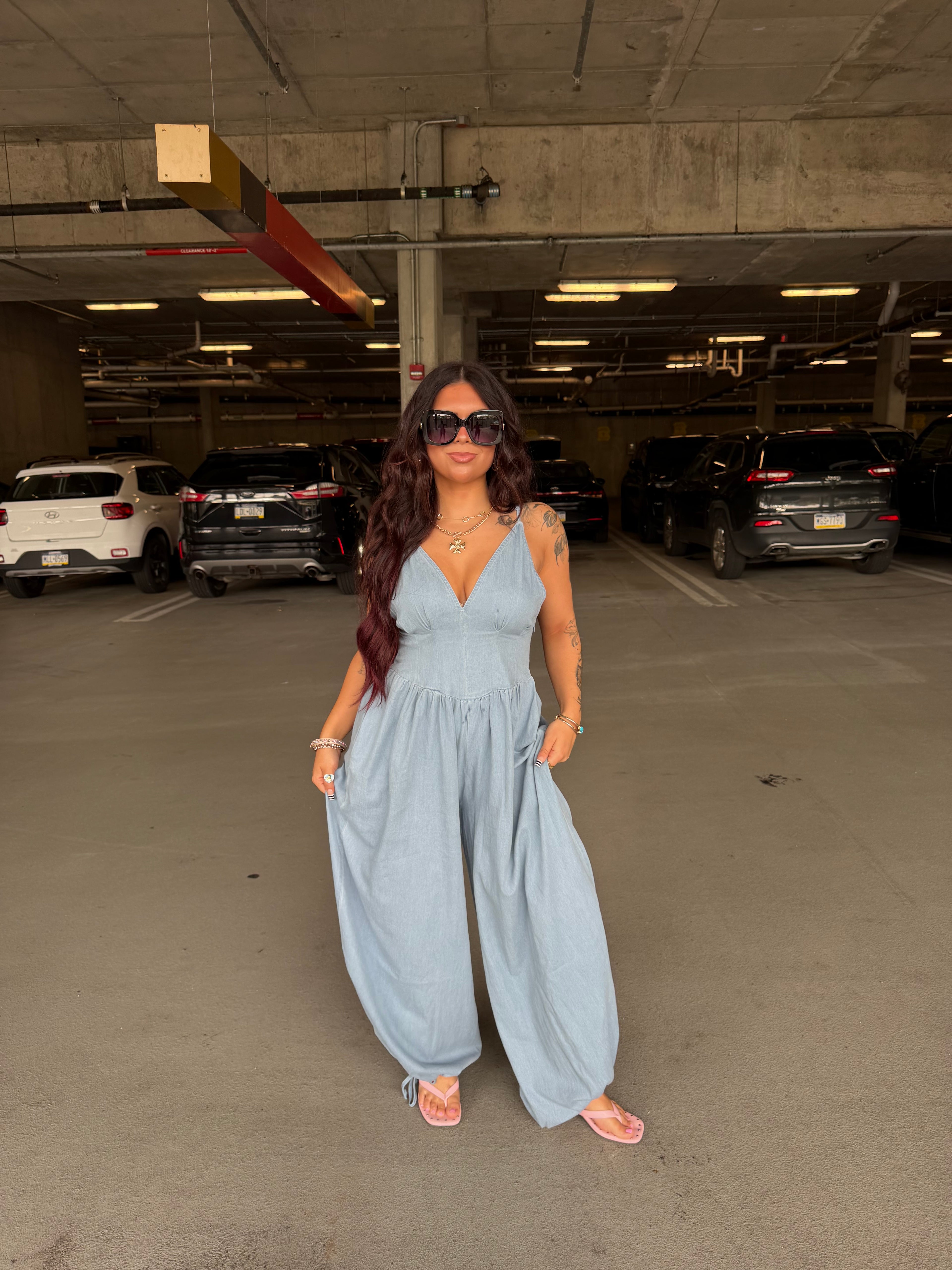 For The Denim Days Jumpsuit